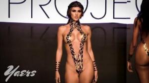 he Black Tape Project Swimwear Tape Art Fashion Show Miami Swim Week 2019 Art Hearts Fashion