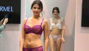 2015 01 Paris LingerieMesse Lise Charmel animiert