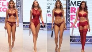 Desfile de lingerie na Felinju - feira de moda íntima em Juruaia - Lingeries da Moda Inverno.